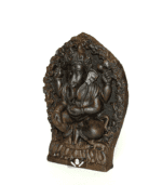 Clay Wall Ganesh Statue