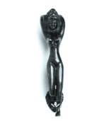 Black Lady Door Pull Handle