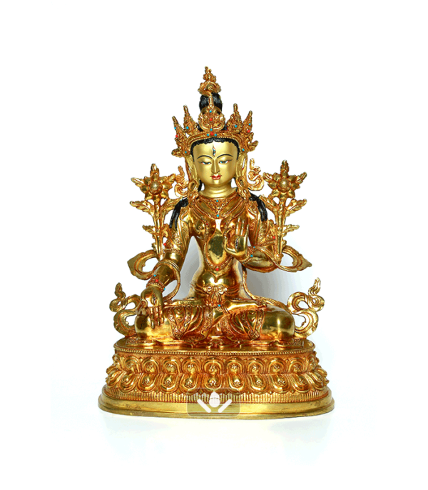 White Tara Statue (Front View)
