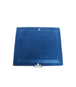 Blue Mithila art tray- backside