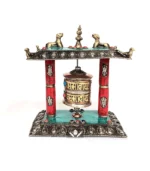 standing prayer wheel