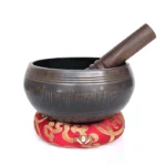 brown singing bowl