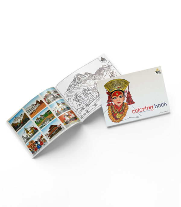 Coloring book of Nepal's Culture and Heritage